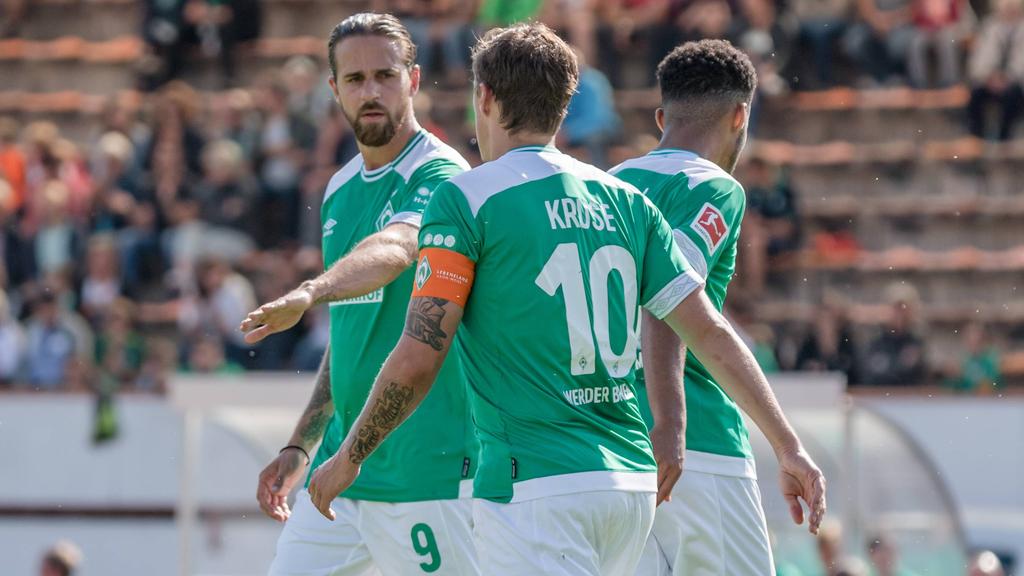 Martin Harnik und Max Kruse sind beim SV Werder wiedervereint