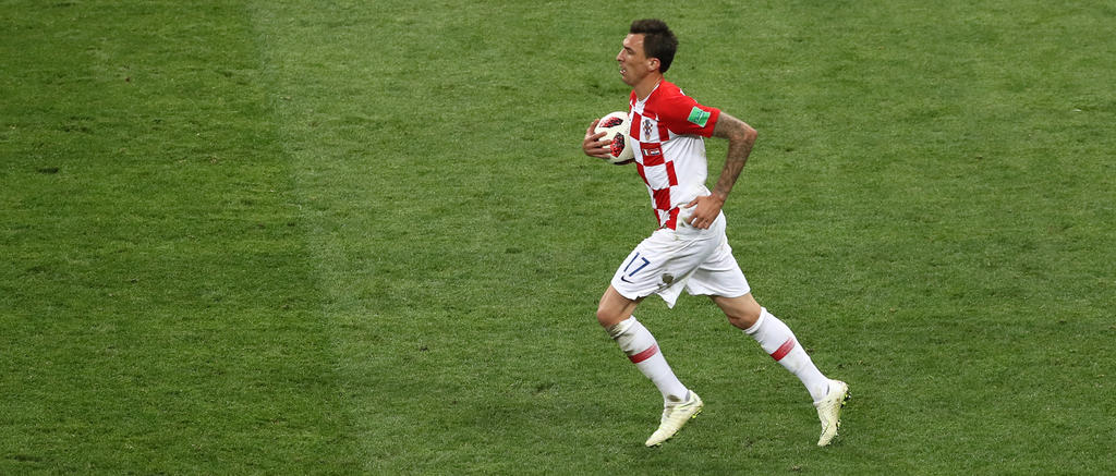 Nach dem Treffer von Mandzukic hoffen die Kroaten weiter auf das Wunder