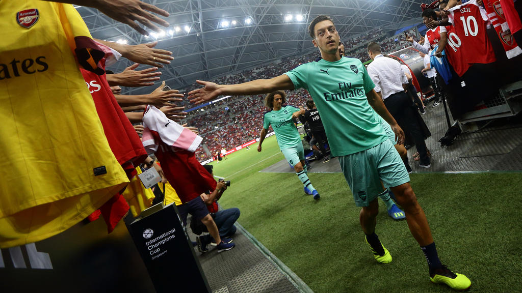 Mesut Özil bleibt beim FC Arsenal umstritten