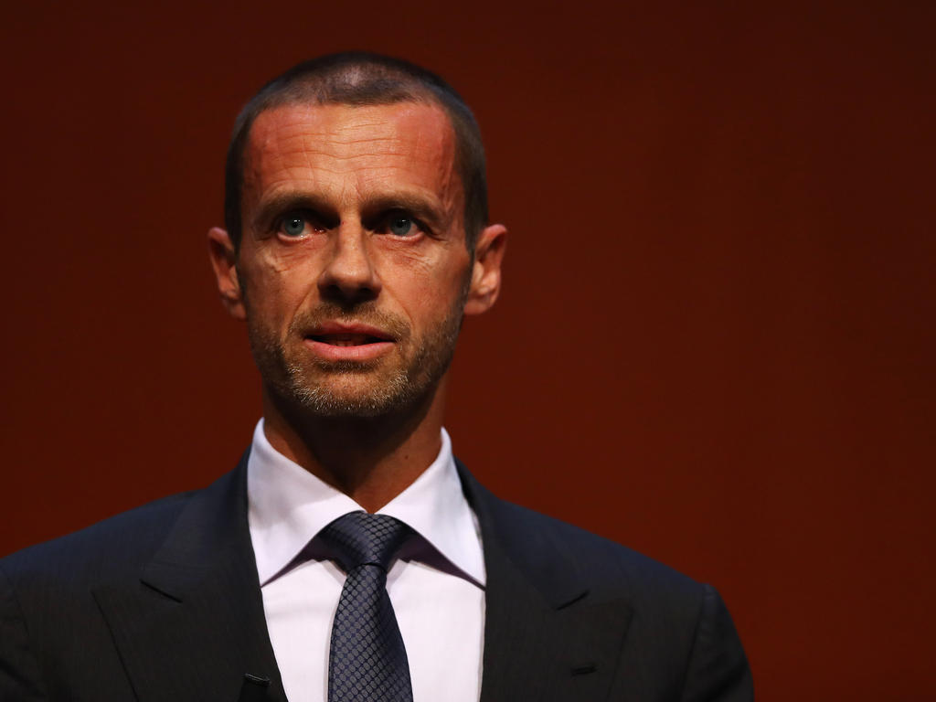 El presidente de la UEFA, Aleksander Ceferin. (Foto: Getty)