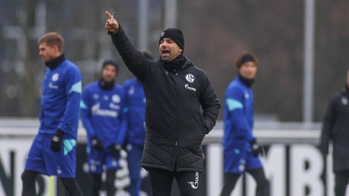 Dimitrios Grammozis droht das Aus beim FC Schalke 04