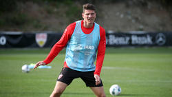 Mario Gomez bereitet sich mit dem VfB Stuttgart auf die Rest-Rückrunde vor