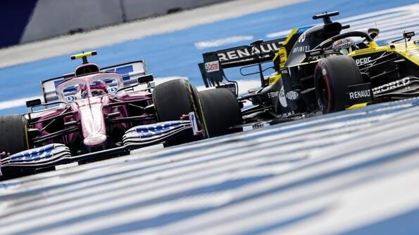 Lance Stroll vs. Daniel Ricciardo: Letzterer ist mit dieser Szene nicht einverstanden Lance Stroll vs. Daniel Ricciardo: Letzterer ist mit dieser Szene nicht einverstanden
