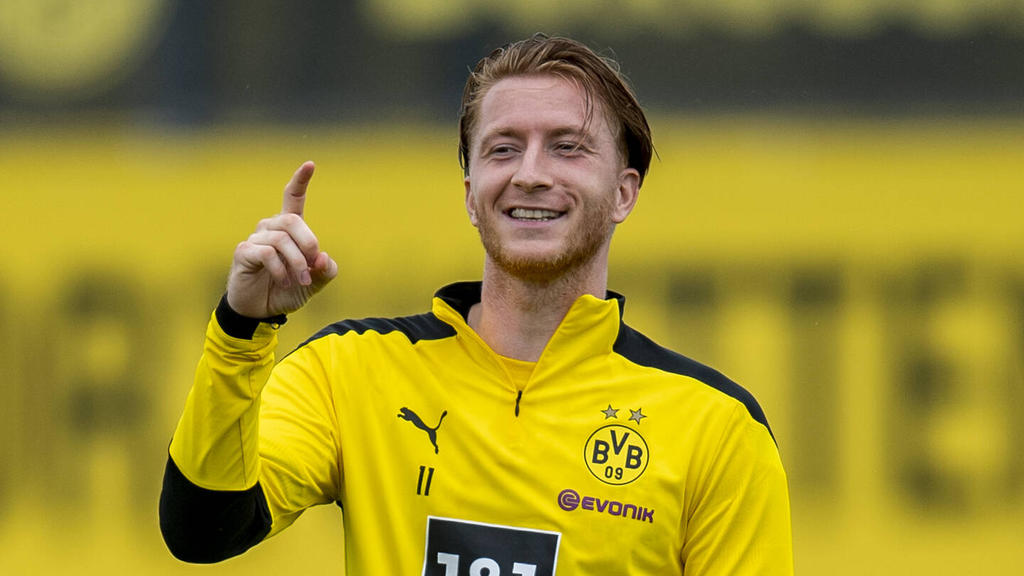 BVB-Kapitän Marco Reus feiert am Montag sein Comeback BVB-Kapitän Marco Reus feiert am Montag sein Comeback