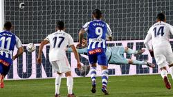 Real Madrid kann Alavés nicht bezwingen