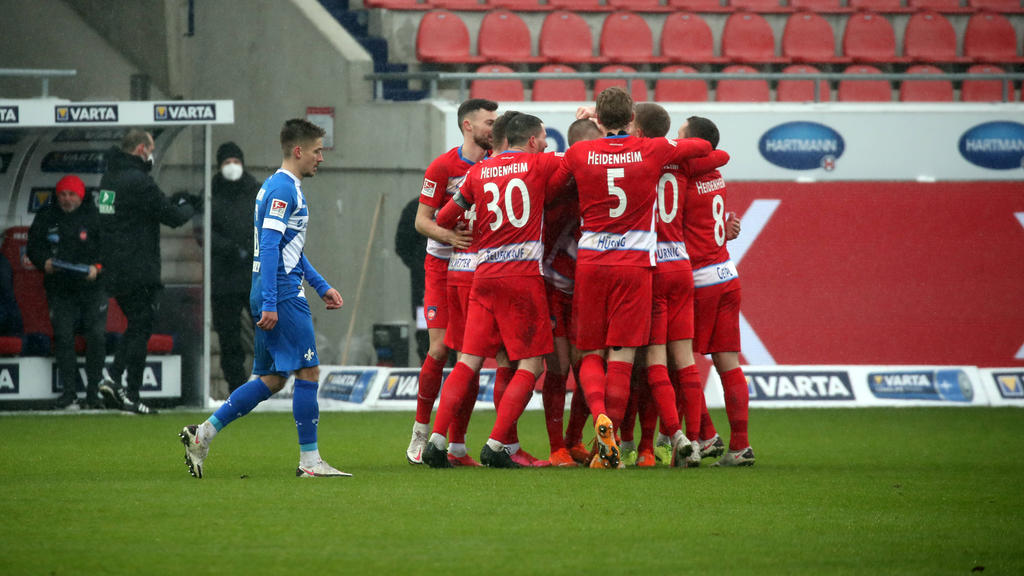 Der 1. FC Heidenheim fuhr gegen Darmstadt 98 einen klaren Erfolg ein