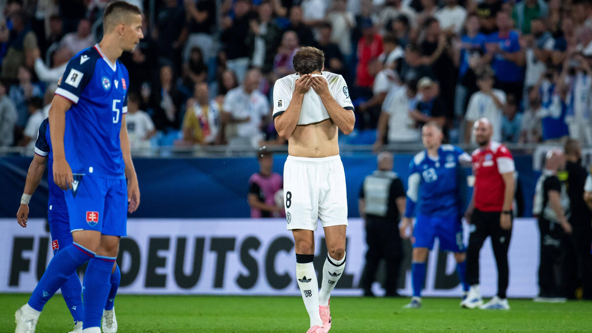 Frust pur bei der deutschen Nationalmannschaft