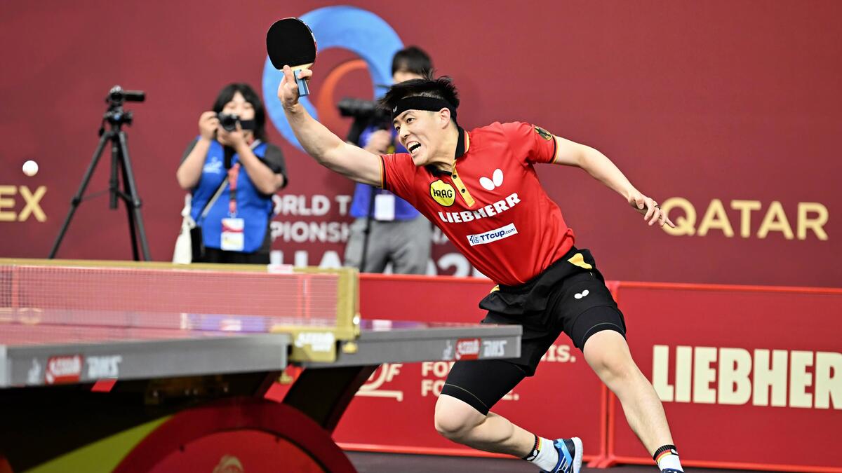 Dang Qiu ist bei der WM schon raus