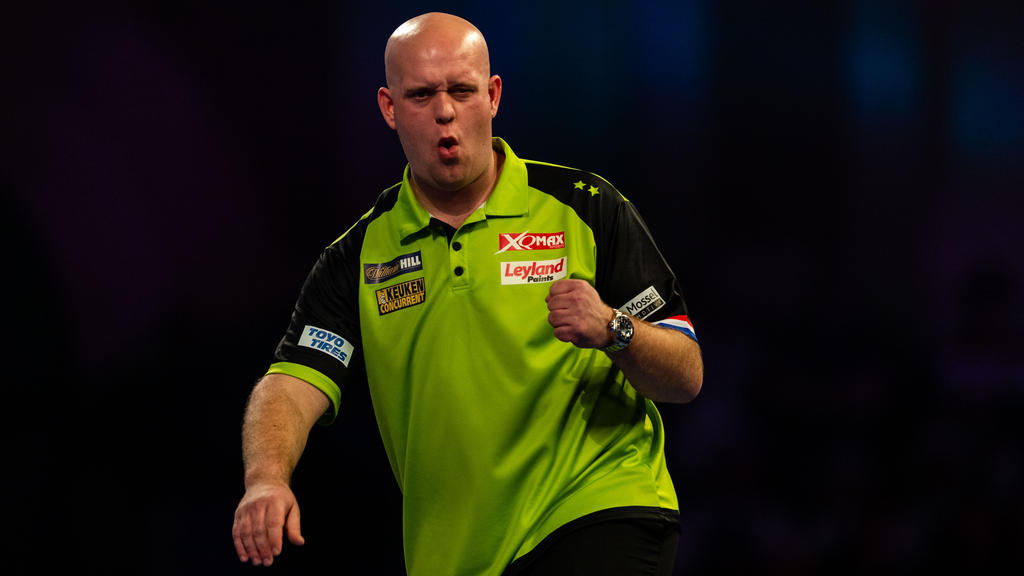 Michael van Gerwen dominiert die Darts-Szene Michael van Gerwen dominiert die Darts-Szene