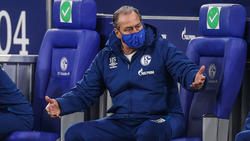 Huub Stevens saß gegen Jahresende sogar als Trainer auf der Schalke-Bank