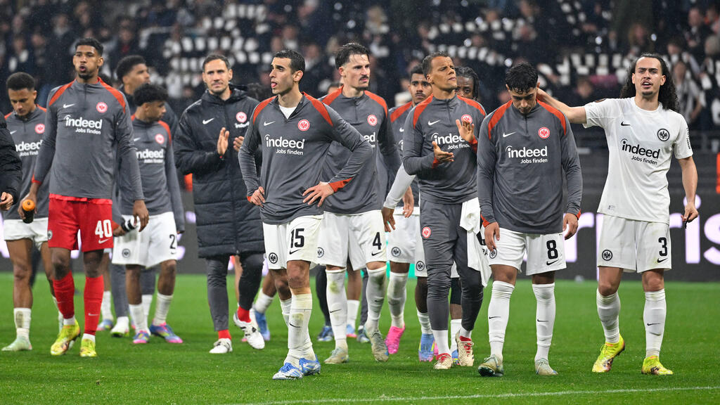 Eintracht Frankfurt ist aus der Europa League ausgeschieden Eintracht Frankfurt ist aus der Europa League ausgeschieden