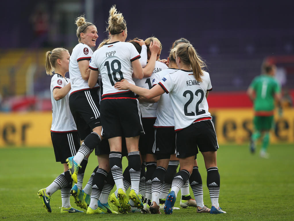 Die DFB-Damen lösten durch das 2:0 das Ticket zur EM
