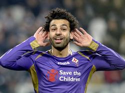 Salah jugó cedido en la Fiorentina el curso pasado (9 tantos en 26 encuentros). (Foto: Getty)
