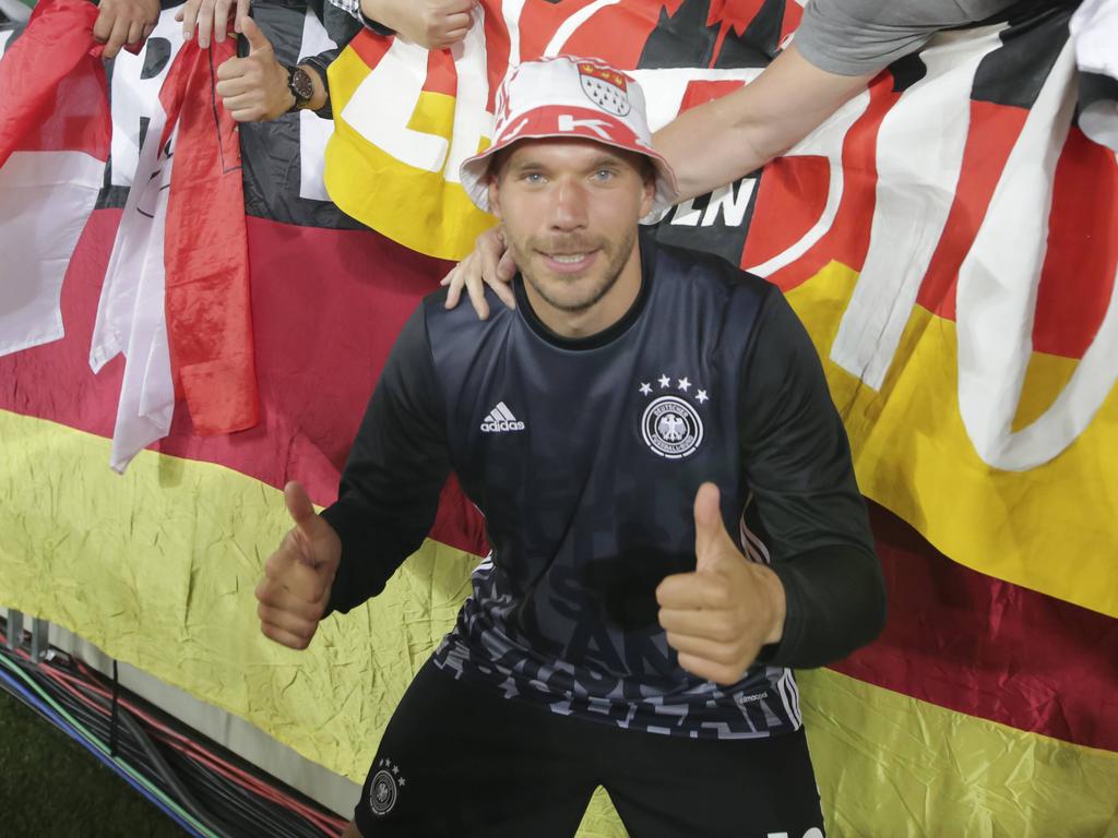 Lukas Podolski sieht sich als Unikat