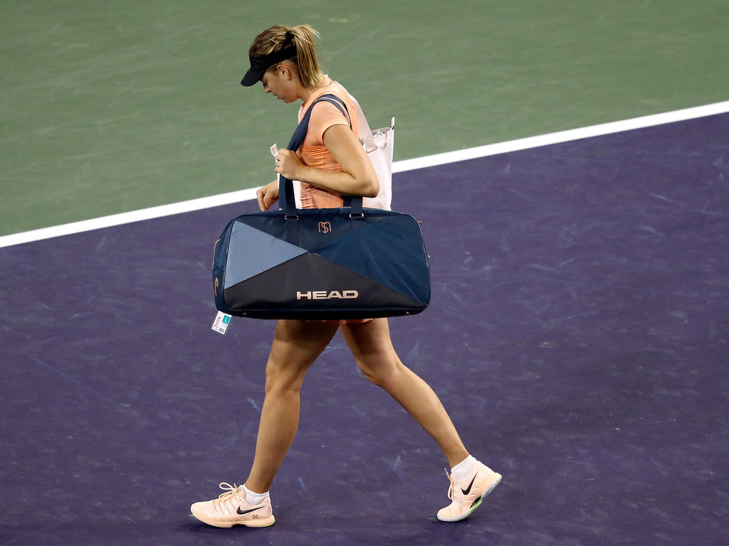Muss beim WTA-Turnier in Miami passen: Maria Scharapowa Muss beim WTA-Turnier in Miami passen: Maria Scharapowa