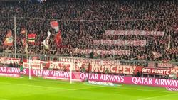 Die Bayern-Fans solidarisierten sich mit den BVB-Ultras