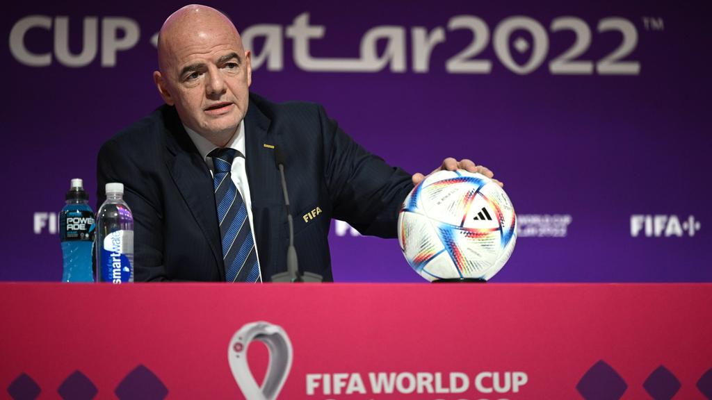 Gianni Infantino will WM-Kritik nicht akzeptieren