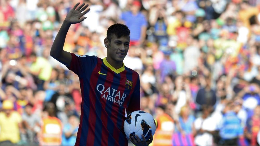 Neymar wechselte 2013 zum FC Barcelona Neymar wechselte 2013 zum FC Barcelona