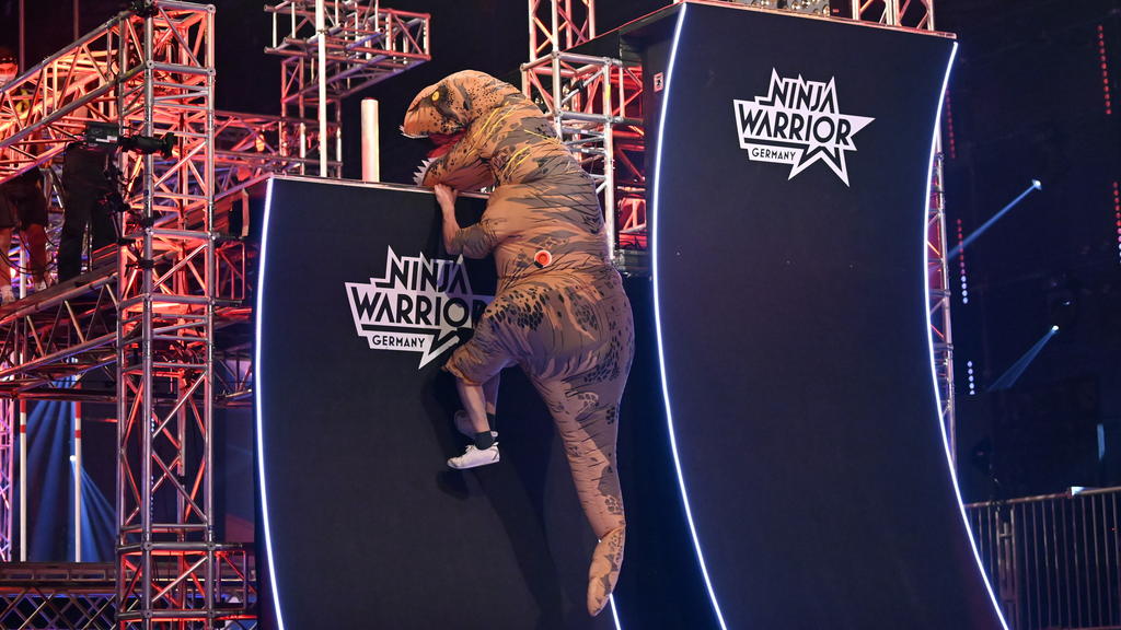 Der T-Rex gibt alles!