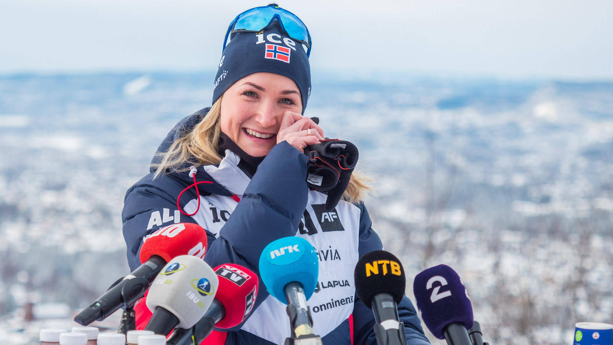 Biathlon-Legende Marte Olsbu Røiseland genießt ihr neues Leben