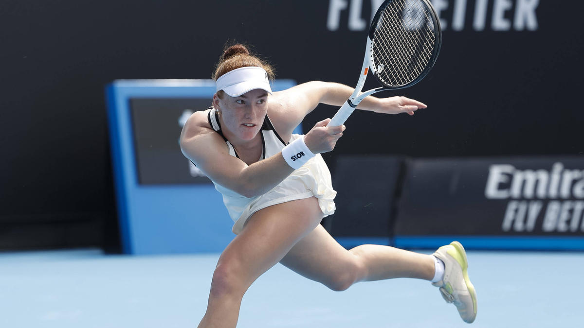 Überrascht in Melbourne: Tennis-Talent Ella Seidel
