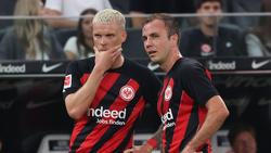Philipp Max (l.) wurde aus dem Europapokal-Kader der Eintracht gestrichen