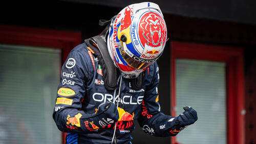 Formel-1-Weltmeister Max Verstappen setzte sich auch in Imola durch