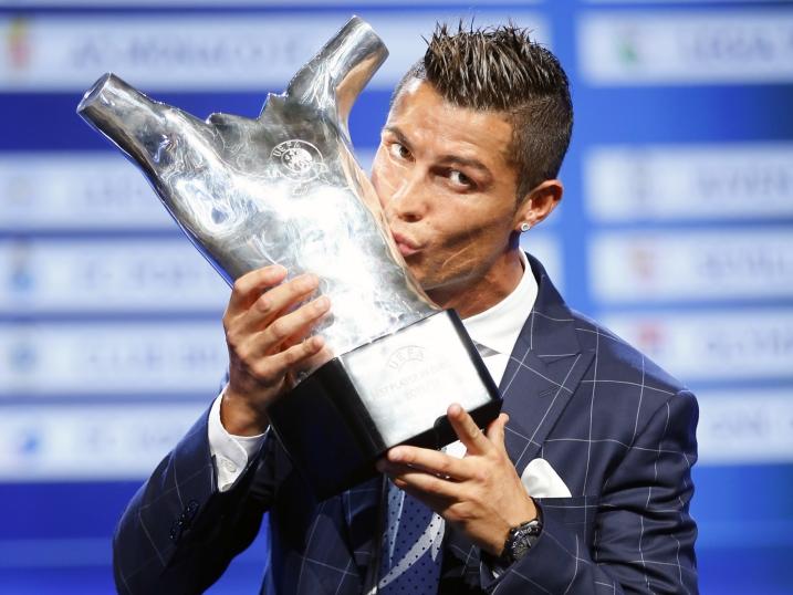 Cristiano gana por segunda vez el premio al mejor jugador de la UEFA. (Foto: ProShots)