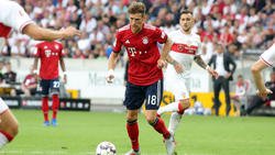 Leon Goretzka zeigte in Stuttgart eine starke Leistung für den FC Bayern