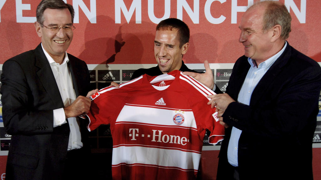 Franck Ribéry wechselte 2007 zum FC Bayern München Franck Ribéry wechselte 2007 zum FC Bayern München