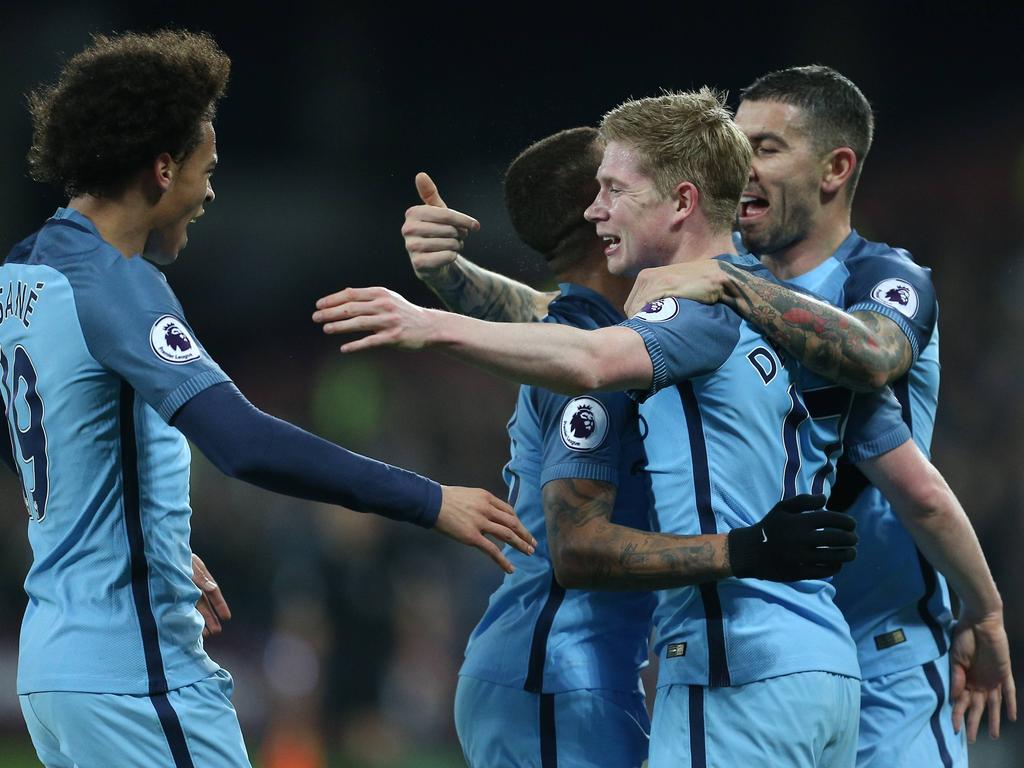 Nicht zu stoppen: Manchester City überrollte West Ham
