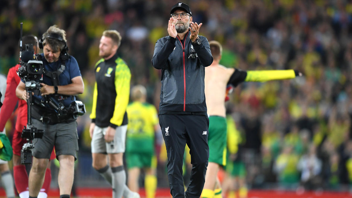 Klopp war trotz des 4:1 nicht vollends zufrieden Klopp war trotz des 4:1 nicht vollends zufrieden