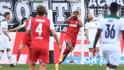 Anthony Modeste traf zum zwischenzeitlichen 1:0 für den 1. FC Köln