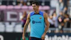 Robert Lewandowski spielt ab sofort für den FC Barcelona