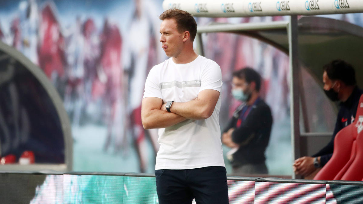 Julian Nagelsmann verpasste gegen Hertha BSC den Sieg Julian Nagelsmann verpasste gegen Hertha BSC den Sieg