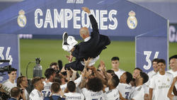 Zinédine Zidane hat Real Madrid zur 34. Meisterschaft geführt