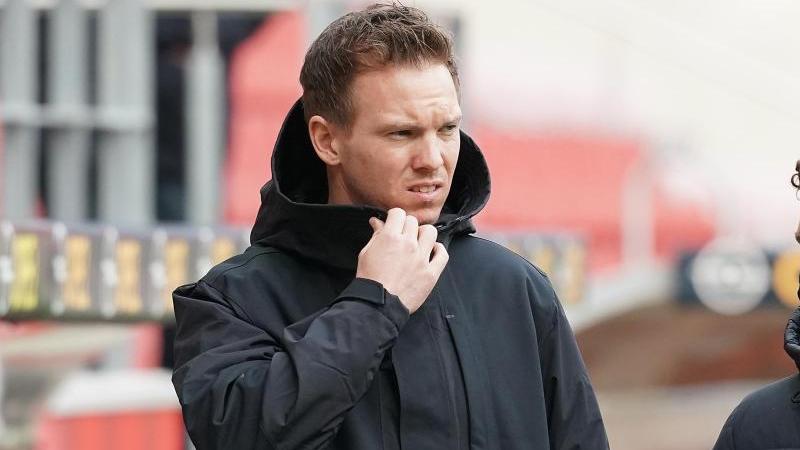 Reagiert gelassen auf Medienberichte: RB-Coach Julian Nagelsmann Reagiert gelassen auf Medienberichte: RB-Coach Julian Nagelsmann