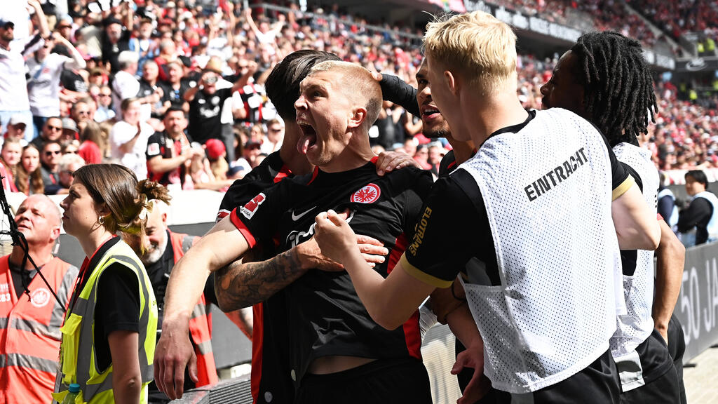 Große Emotionen bei Eintracht Frankfurt