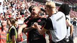 Große Emotionen bei Eintracht Frankfurt