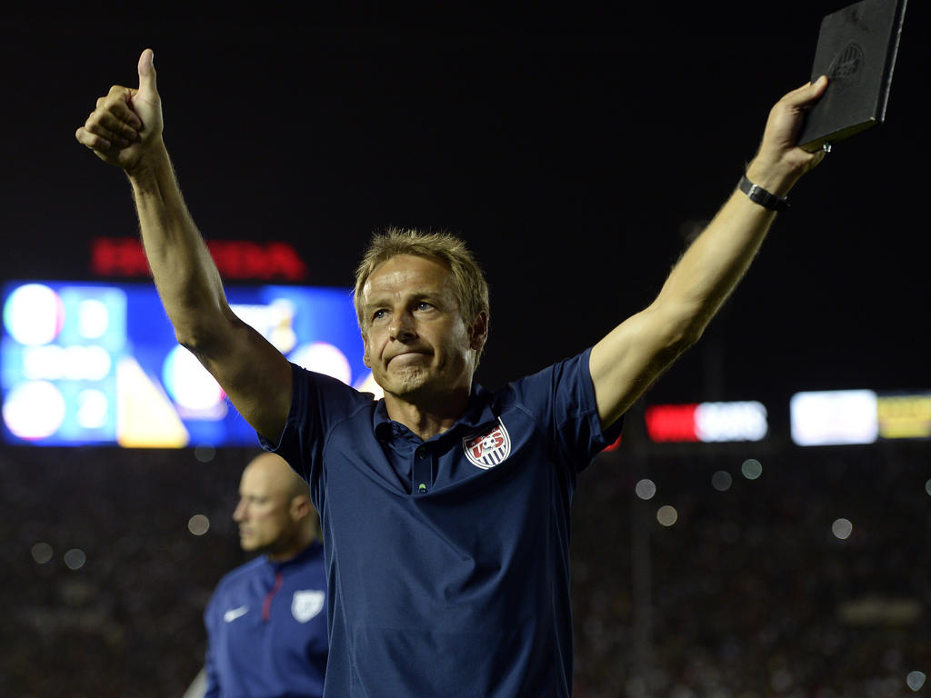 Jürgen Klinsmann sieht sein Team auf dem richtigen Weg