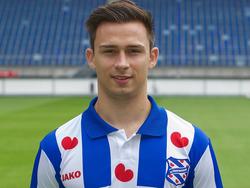 Daniel Geissler, hier nog als speler van Heerenveen, zet zijn carrière voort bij de beloften van Schalke 04. Geissler is een 19-jarige middenvelder uit Oostenrijk en heeft bij Heerenveen voornamelijk in de beloften gespeeld. (31-1-2014)