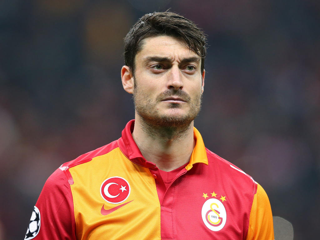 Riera con la camiseta del Galatasaray