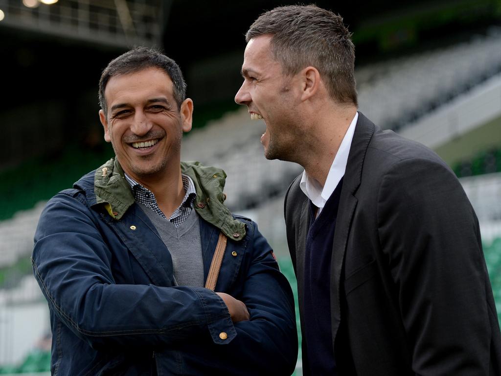 Rachid Azzouzi (l.) wird Geschäftsführer bei Greuther Fürth Rachid Azzouzi (l.) wird Geschäftsführer bei Greuther Fürth