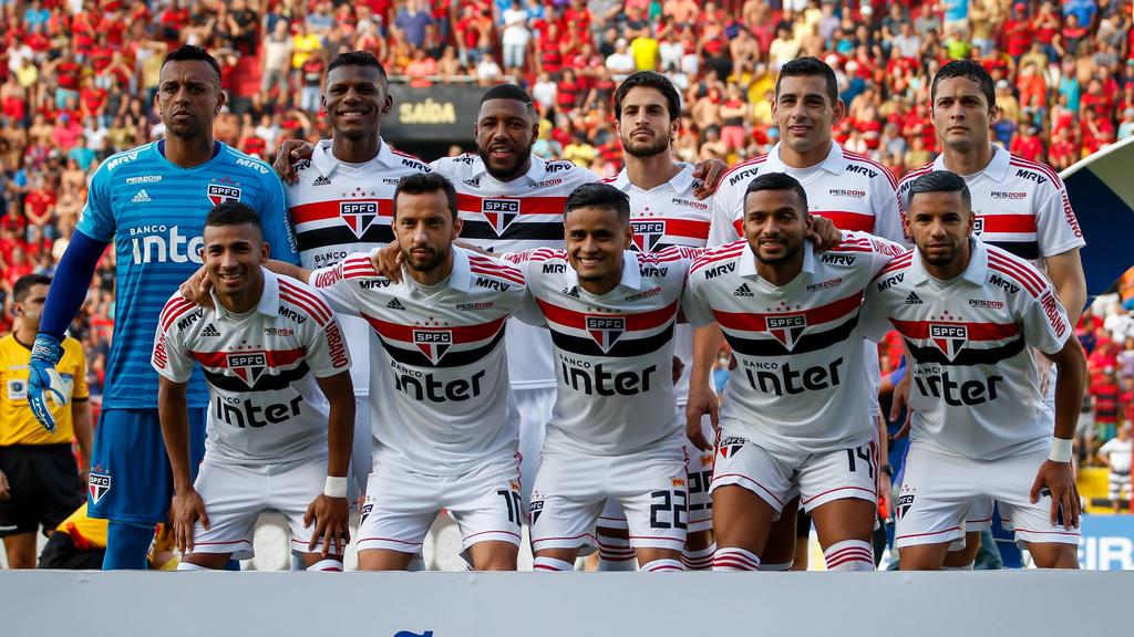 Once titular de Sao Paulo contra el  Sport de Recife. (Foto: Imago)