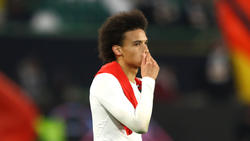 Leroy Sané kann mit seinem Spiel gegen Serbien zufrieden sein