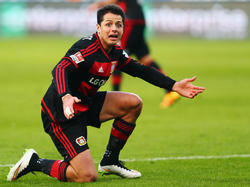 Javier Hernández gehört zu den schlechtesten Elfer-Schützen von  Bayer Leverkusen