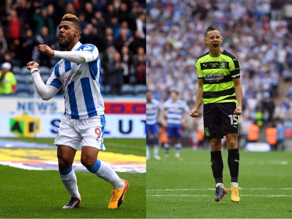 Kachunga (l.) und Löwe bleiben bei Huddersfield Town