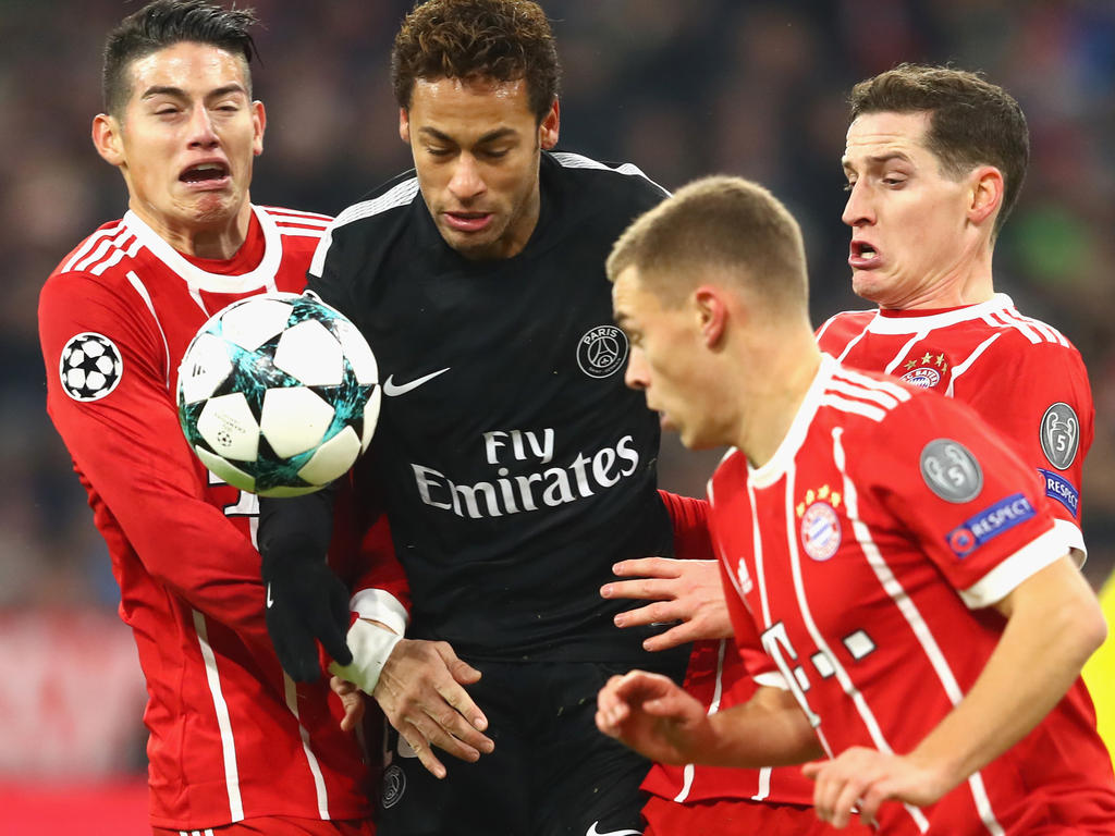 Paris-Superstar Neymar blieb im Spiel gegen die Bayern blass
