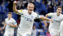 Konstantin Tyukavin jubelt für seinen Klub Dinamo Moskau