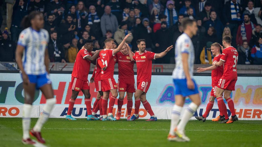 Union Berlin zeigte Hertha BSC deutlich die Grenzen auf